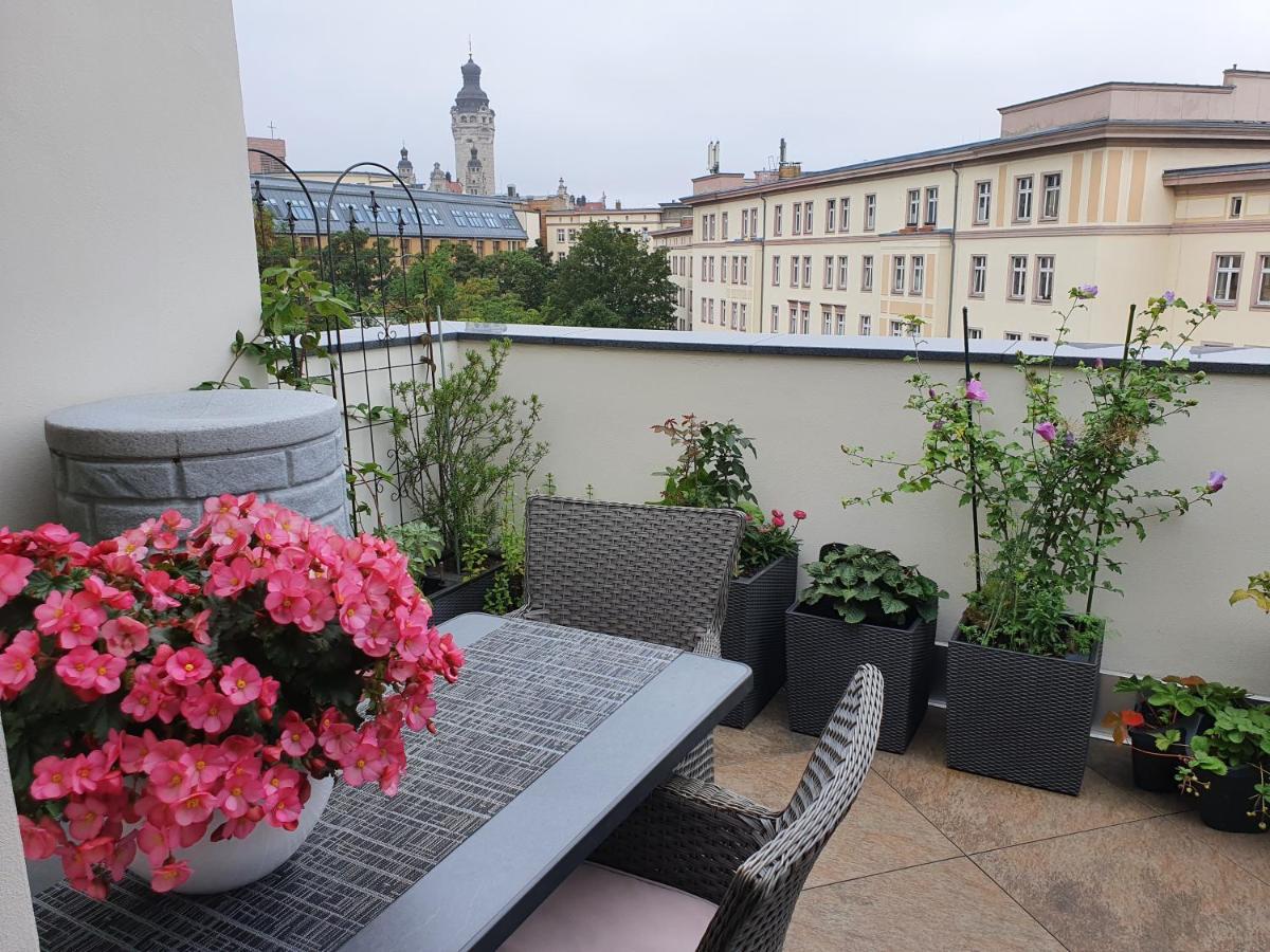 Luxusappartement Mitten In Leipzig Neueroeffnung ! エクステリア 写真